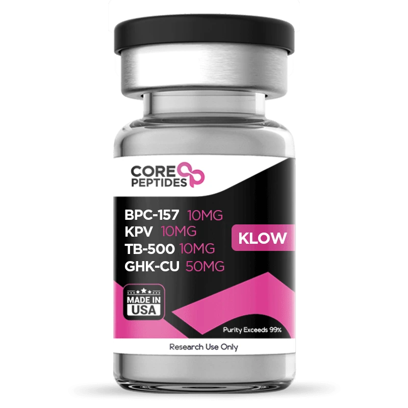 KLOW (BPC-157, KPV, TB-500, GHK-Cu) Blend (80mg)